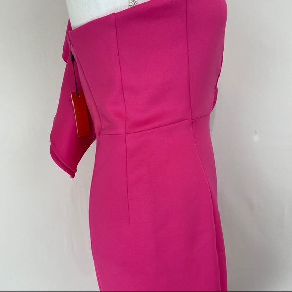 Alexia Admor Adriana One-Shoulder Ruffle Bodycon - Picture 6 of 6